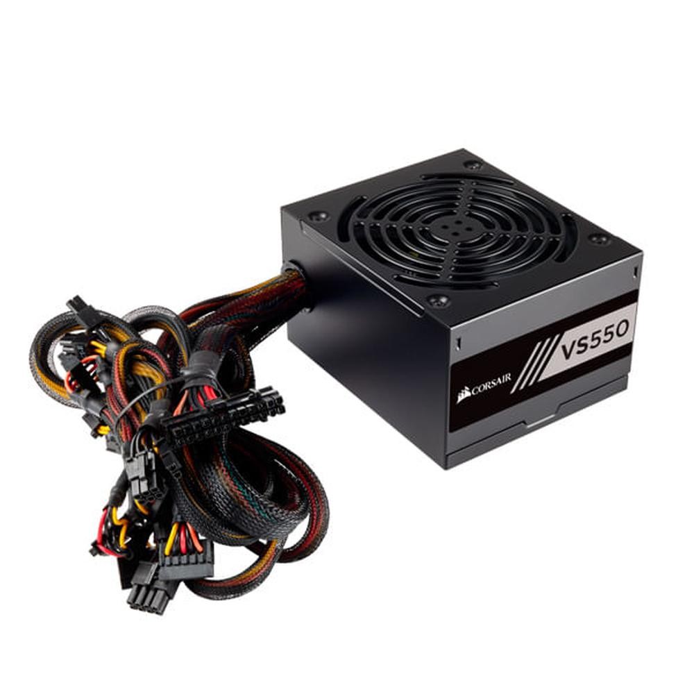 Fonte De Alimentação Corsair Vs550 Atx 550w 80 Plus White Pfc