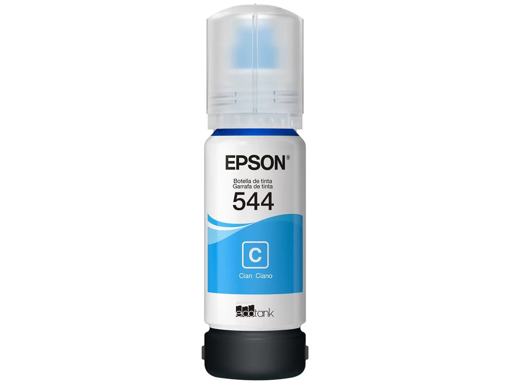 Garrafa de Tinta Epson EcoTank T544220 Ciano 65ml