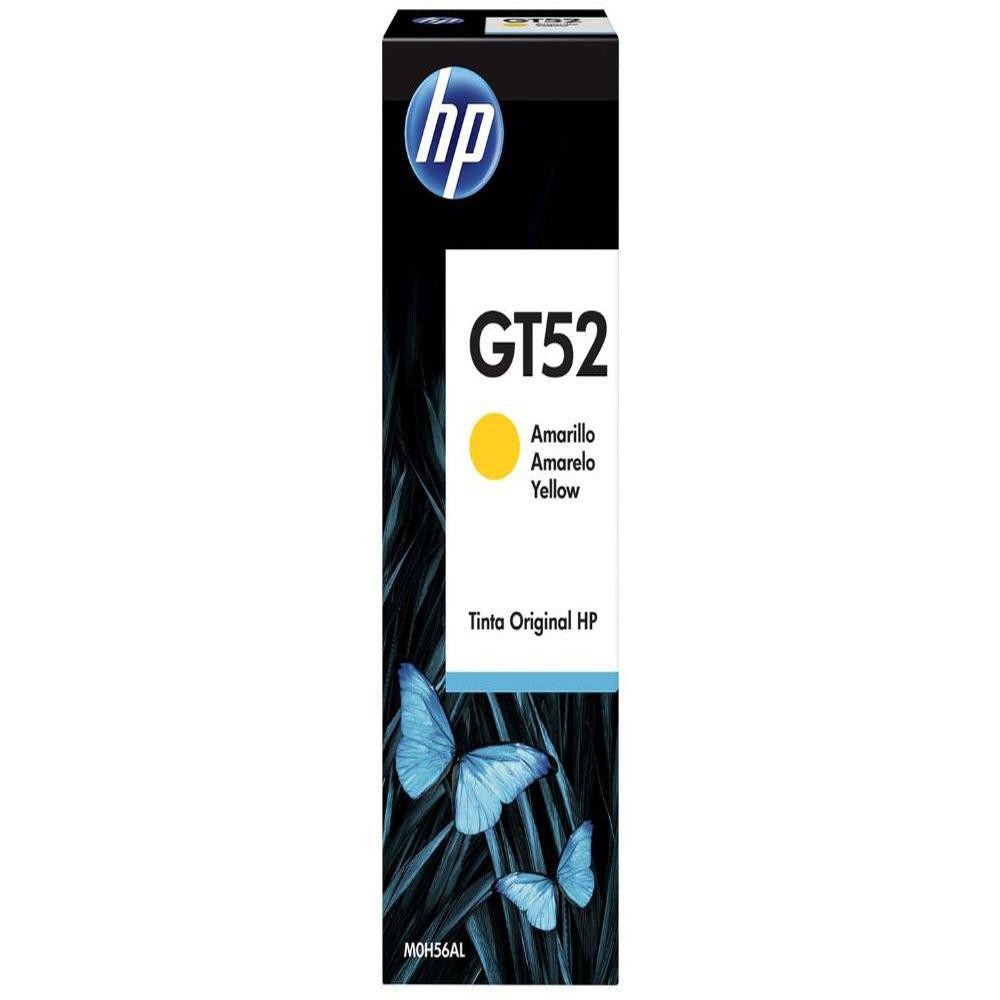 Garrafa de Tinta Original Amarela HP GT52 (M0H56AL) Para HP Deskjet 5810, 5820, HP