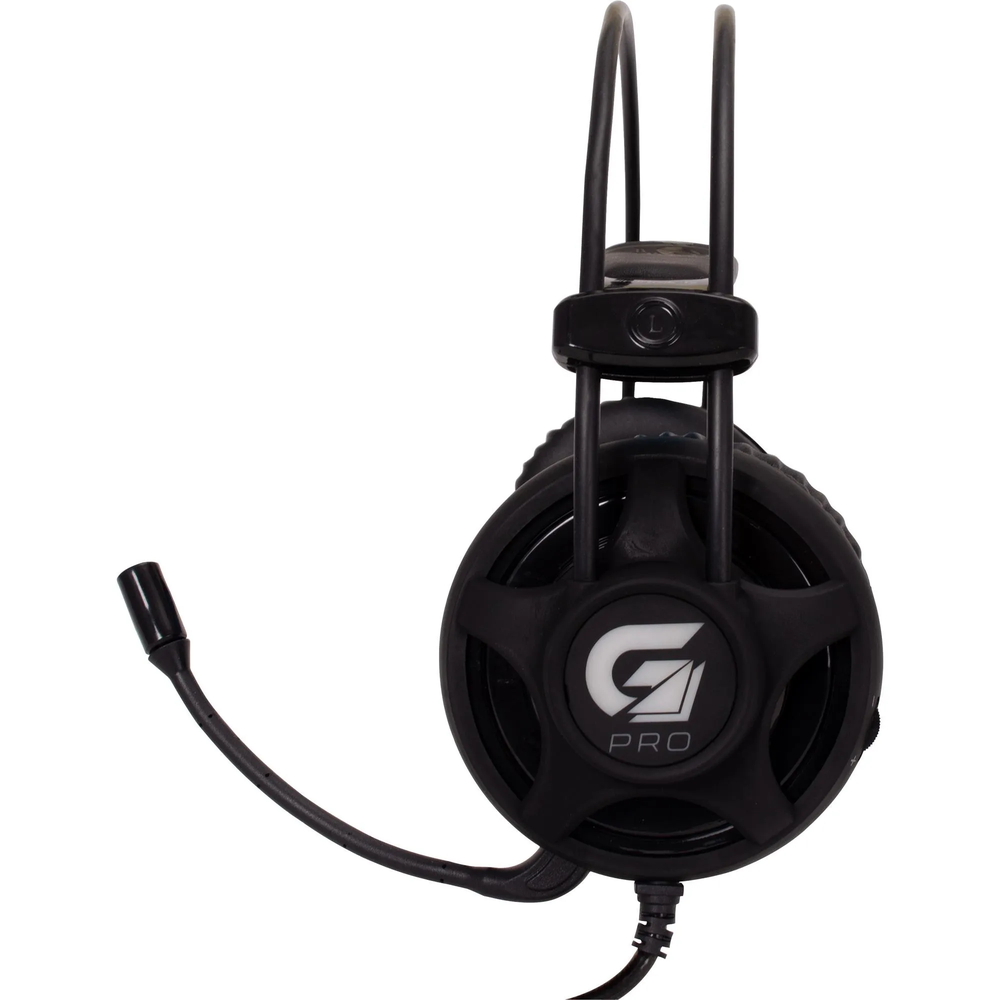 Headset Gamer Fortrek PRO H2 com LED Azul, P2, Preto - H2