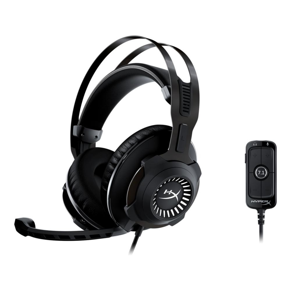 Headset Gamer HyperX Cloud Revolver, Som Surround 7.1, Drivers 50mm, Múltiplas Plataformas, USB e P3 - HHSR1-AH-GM/G