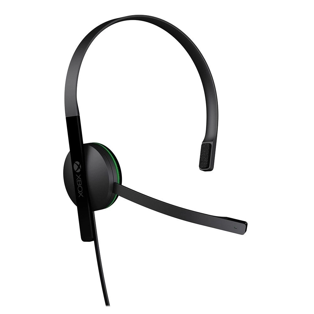 Headset Microsoft Chat Wired  (Preto com Fio) - Xbox One