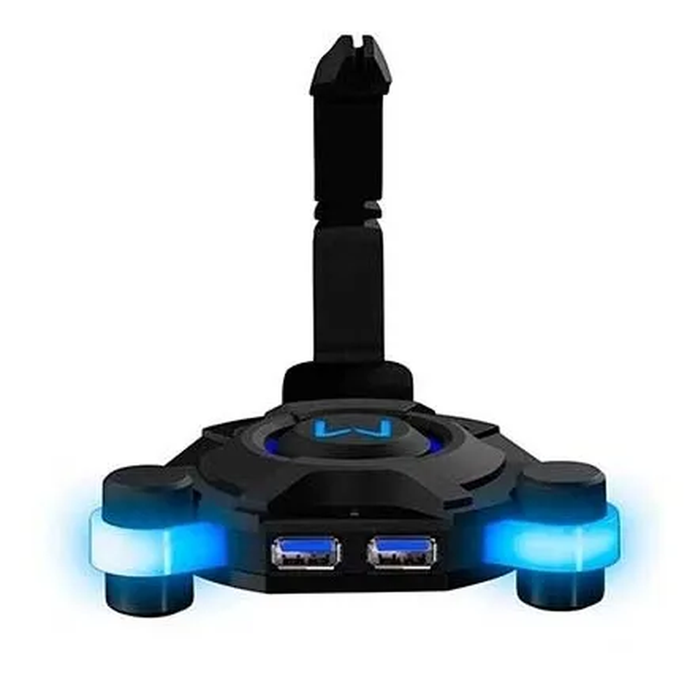 Hub Gamer Warrior C Bungee 4 Portas Usb 3.0 Ac293 Multilaser