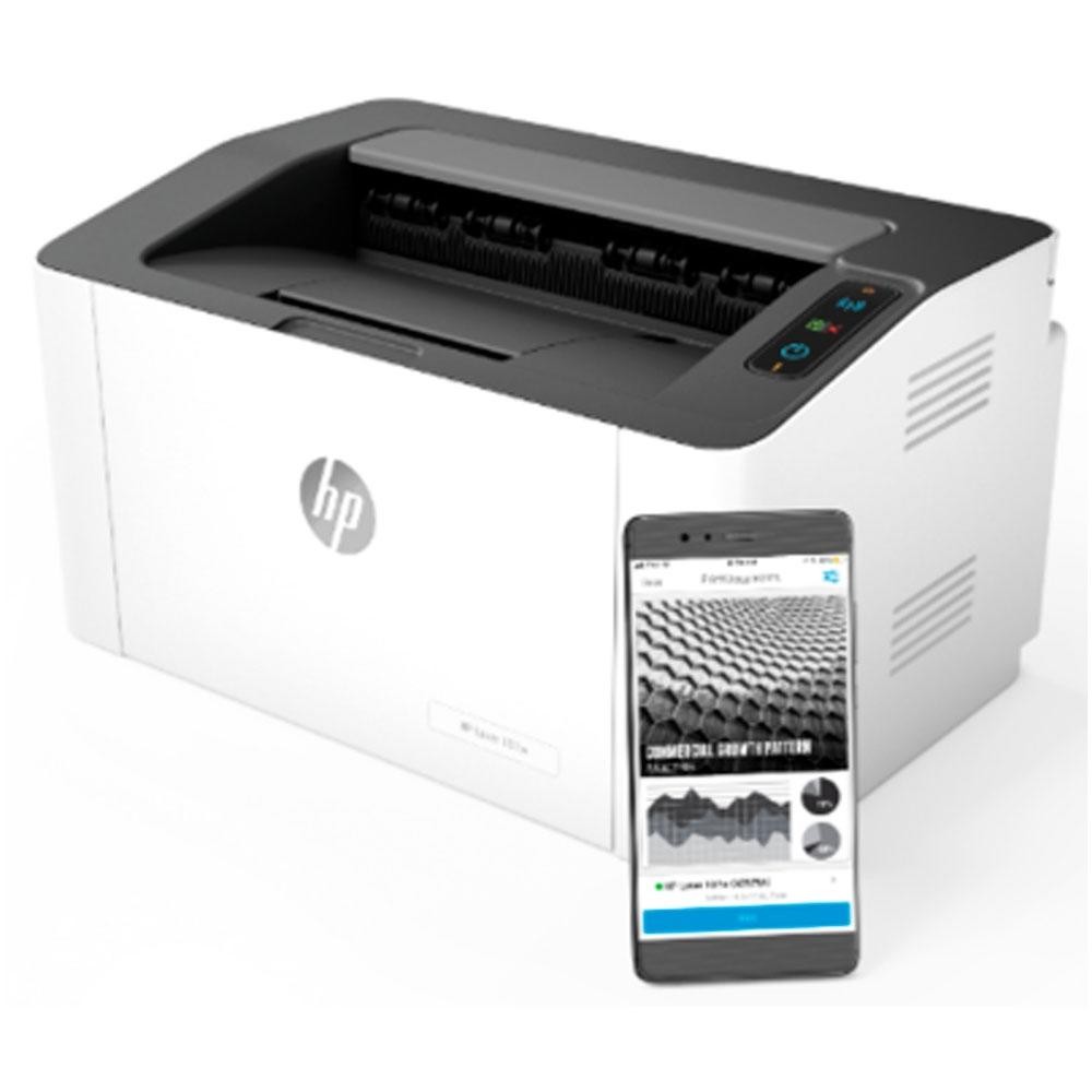 Impressora HP Laser 107W, Laser, Mono, 110V 