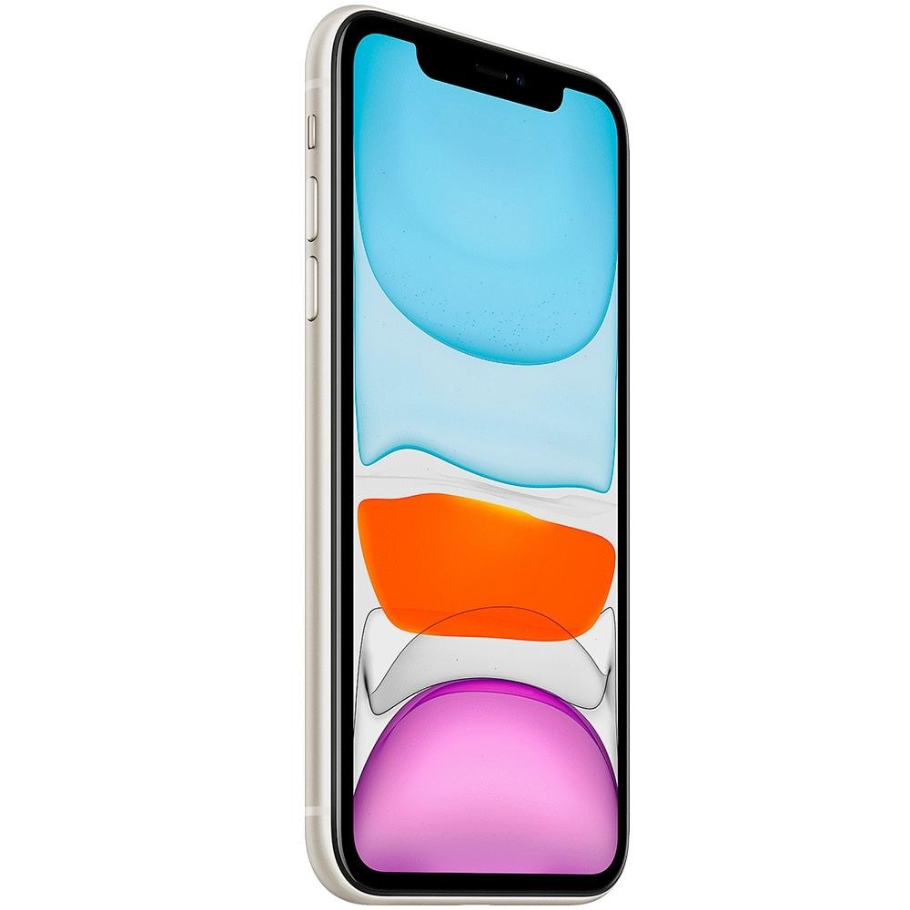 iPhone 11 64GB Branco, 4G, Tela de 6.1, Câmera Dupla 12MP + Selfie 12MP