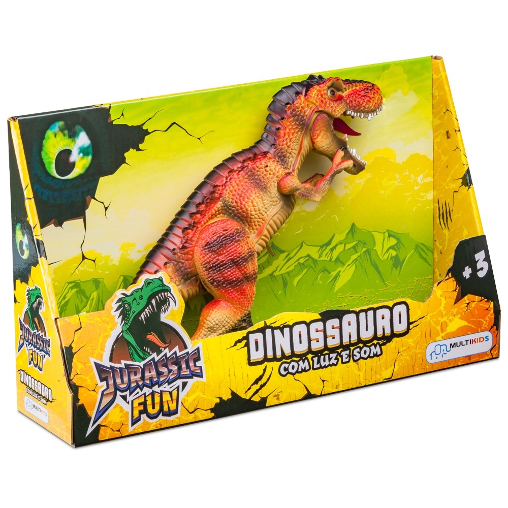 Jurassic Fun T-rex 2 Sortidos - BR1466 Multikids