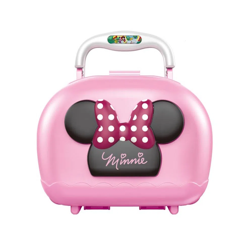 Maleta Luxo Minnie Pet Shop Com Acessórios Multikids - BR1562