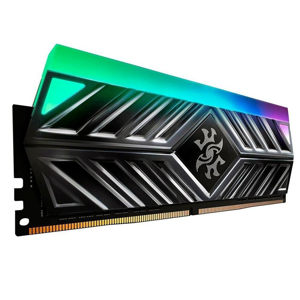 Memória XPG Spectrix D41 TUF RGB, 8GB, 3200MHz, DDR4, Preto