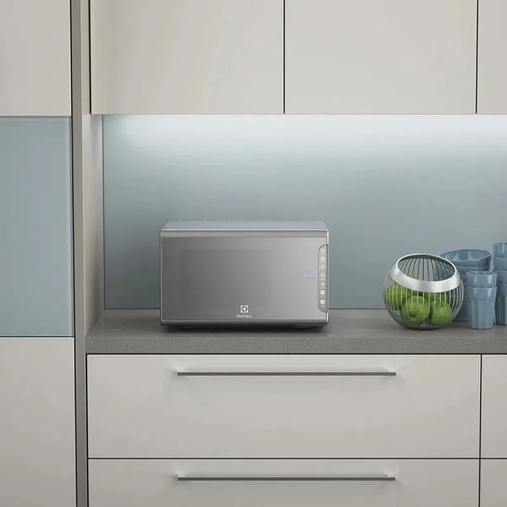 Micro-Ondas Electrolux Prata com Painel Integrado 31L (MI41S)