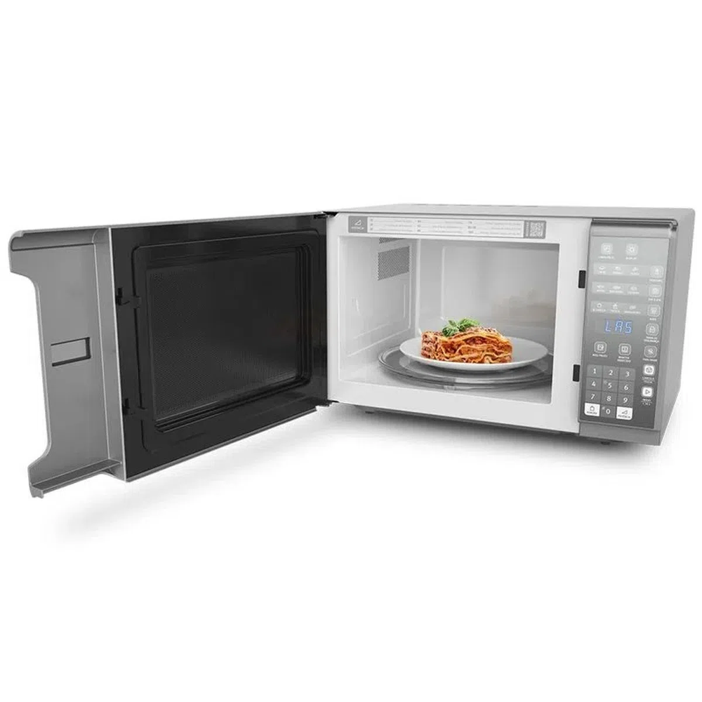 Micro-Ondas Electrolux Prata com Painel Integrado 31L (MI41S)