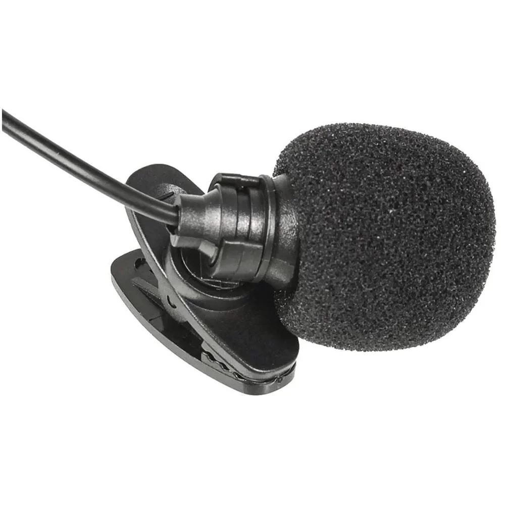 Microfone Portátil para Celular Lapela, Conexão P2, Preto