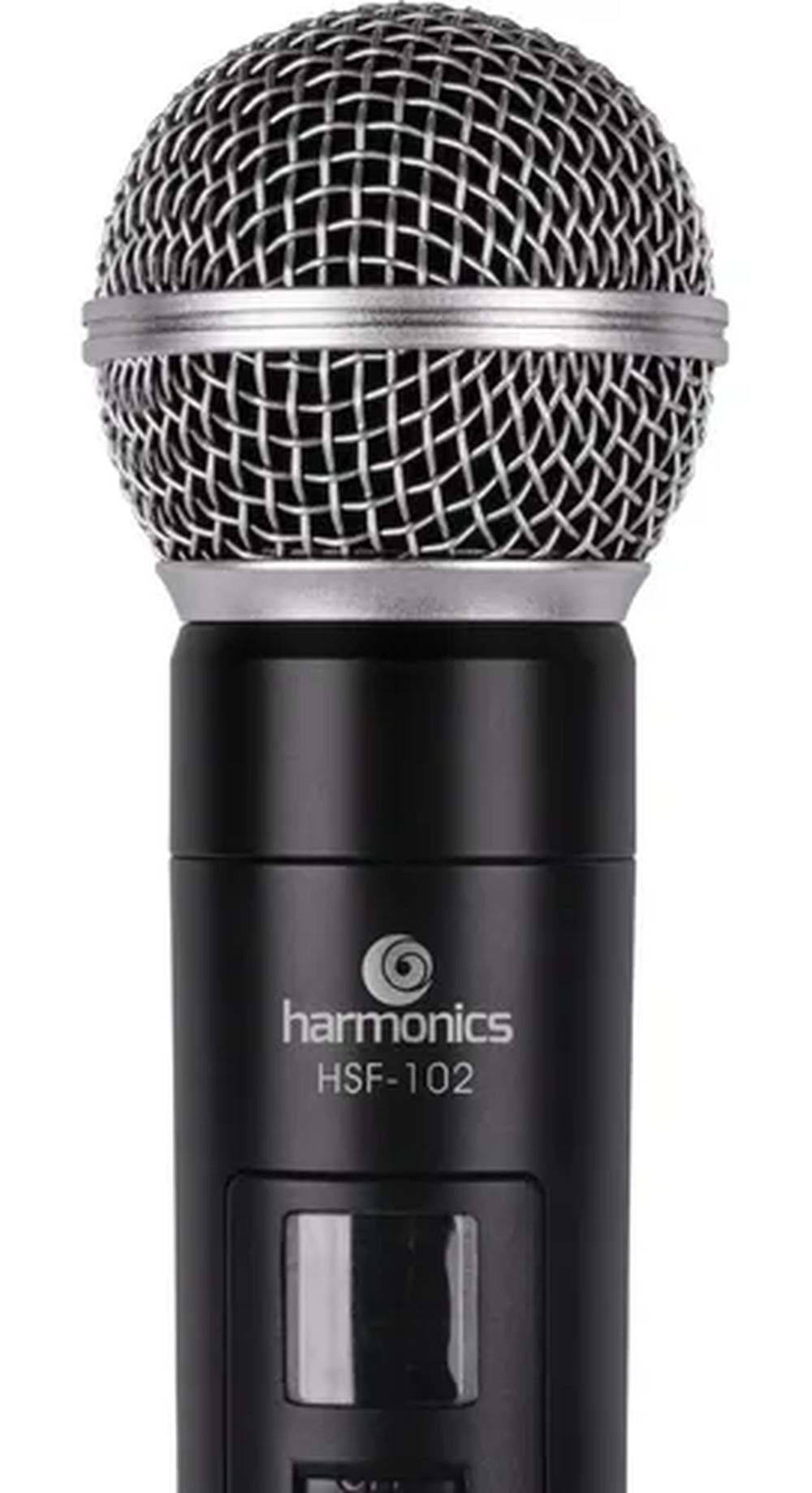 Microfone Sem Fio De Mão Duplo Uhf Hsf-102 Harmonics