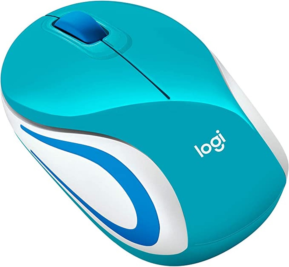 Mini Mouse sem fio Logitech M187 USB Wireless - Bright