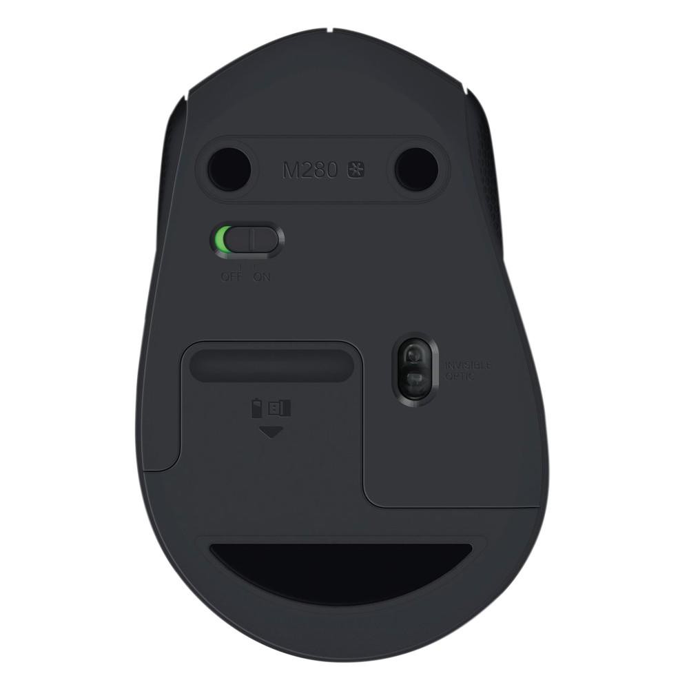 Mouse Sem fio M280 Preto, USB Nano - Logitech Wireless