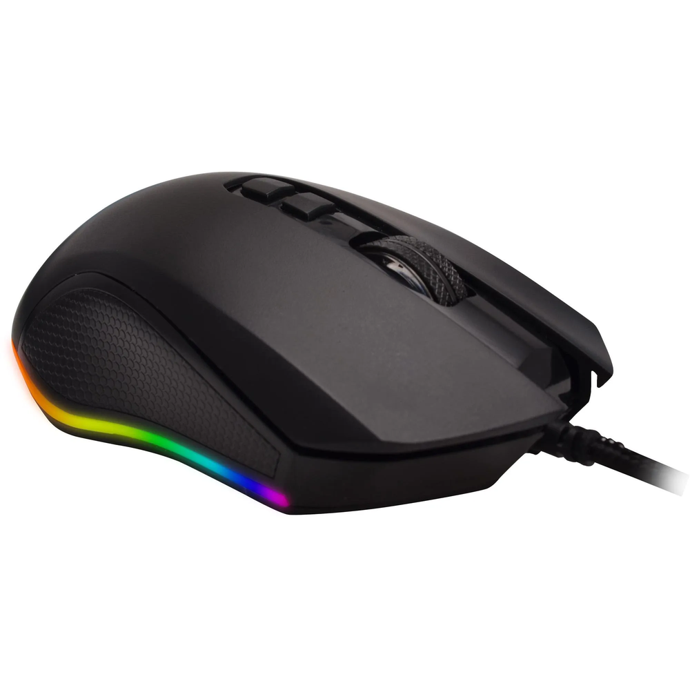 Mouse Gamer Fortrek PRO M3, LED RGB, 4800 DPI, Optical Switch, 7 Botões, Preto