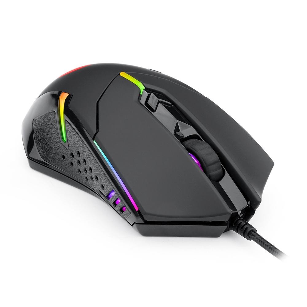 Mouse Gamer Redragon Centrophorus 2 RGB, 7200DPI, 6 Botões, Preto - M601-RGB