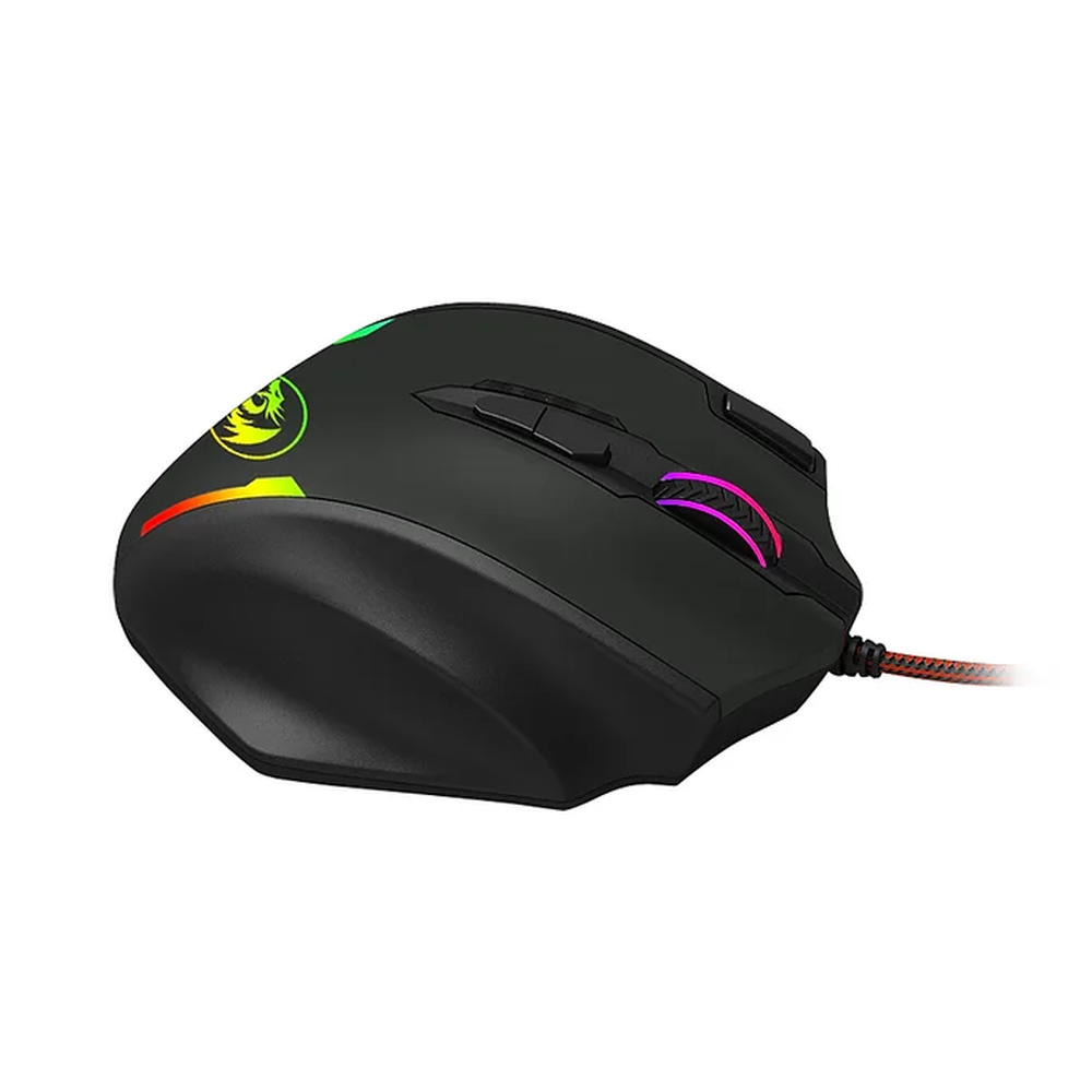 Mouse Gamer Redragon Impact M908 Chroma RGB 12.400 dpi - Preto