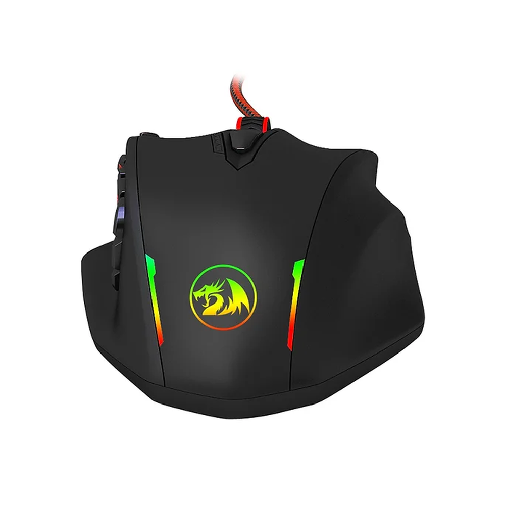 Mouse Gamer Redragon Impact M908 Chroma RGB 12.400 dpi - Preto