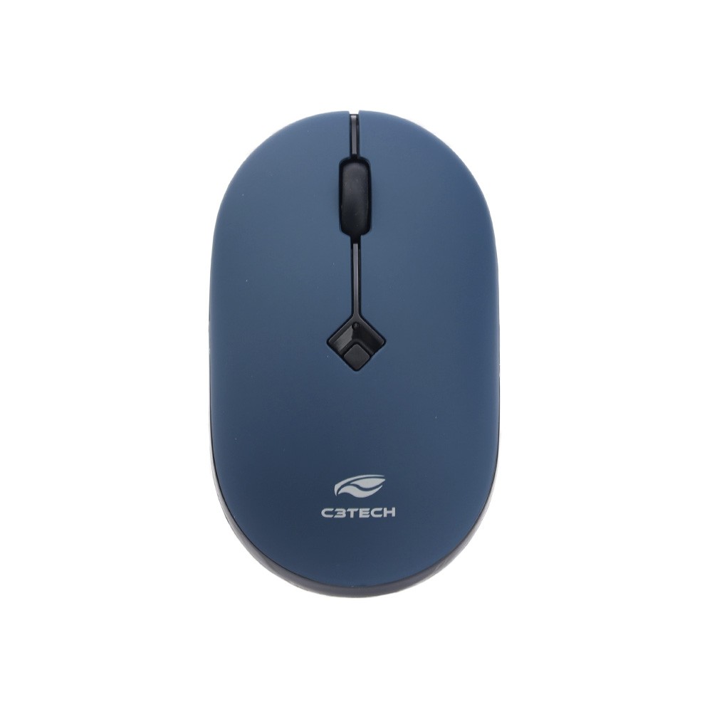 MOUSE SEM FIO C3TECH M-W60BL - 2.4GHZ - 1600DPI - AZUL