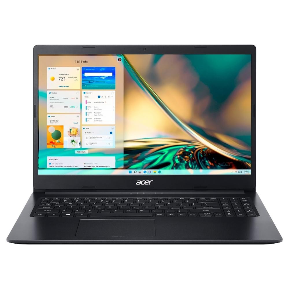 Notebook Acer Aspire 3 Intel Celeron N4020 Dual Core, 4GB RAM, SSD 128GB, 15.6 HD, Windows 11, Preto - A315-34-C2BV