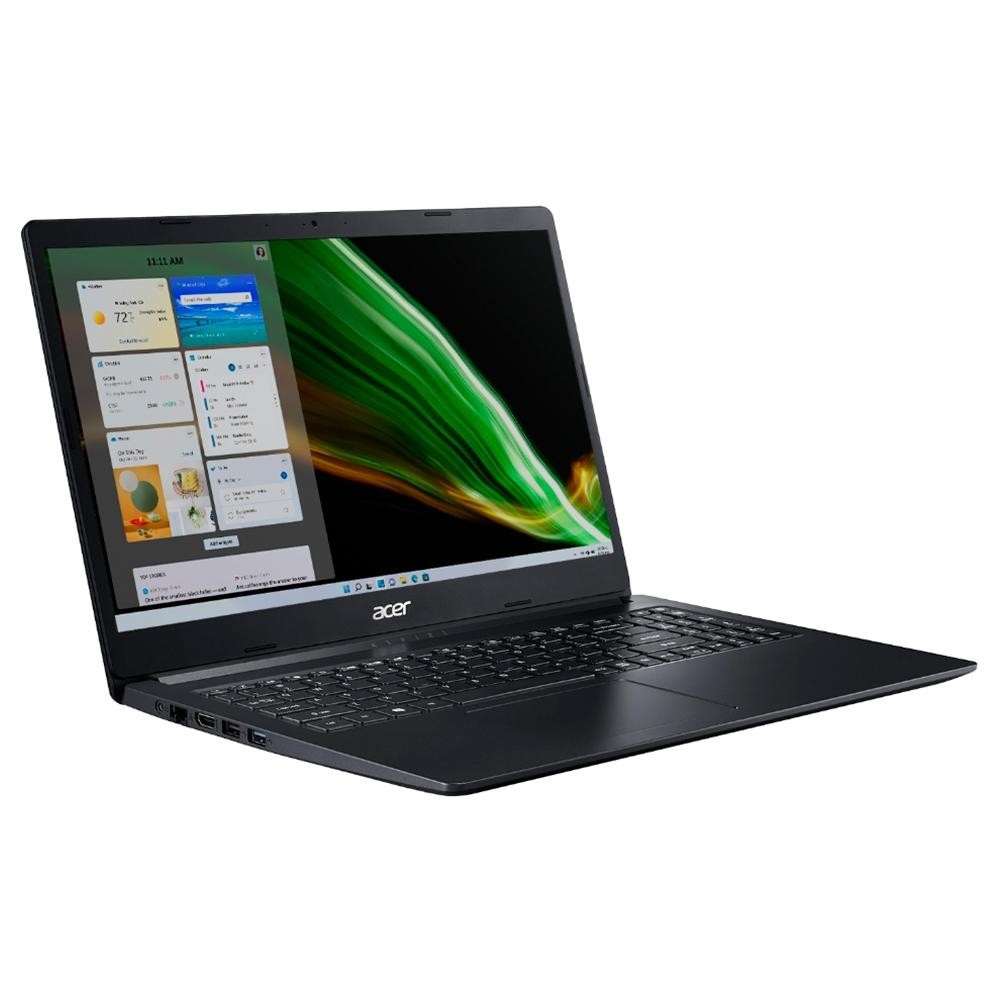 Notebook Acer Aspire 3 Intel Celeron N4020 Dual Core, 4GB RAM, SSD 128GB, 15.6 HD, Windows 11, Preto - A315-34-C2BV