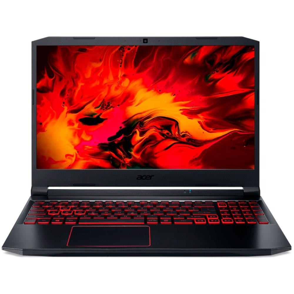 Notebook Gamer Acer Nitro 5 Intel Core i7-10750H, GeForce GTX 1650, 8GB RAM, SSD 512GB, 15.6' Full HD IPS 144Hz, Win11 -