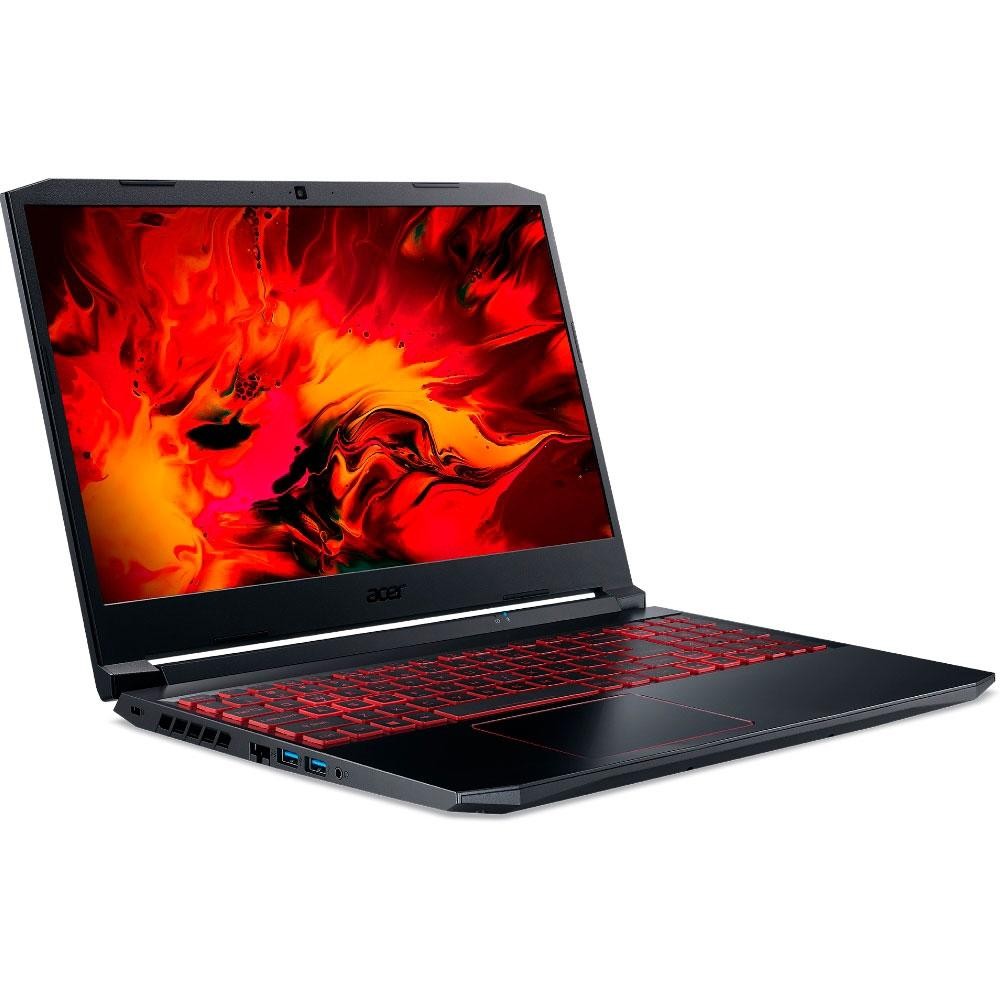 Notebook Gamer Acer Nitro 5 Intel Core i7-10750H, GeForce GTX 1650, 8GB RAM, SSD 512GB, 15.6' Full HD IPS 144Hz, Win11 -