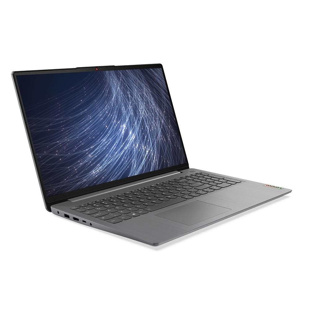 Notebook Lenovo Ultrafino Ideapad Ryzen 5-5500U, 8GB, 256GB SSD, 15.6 Full HD, Linux, Cinza