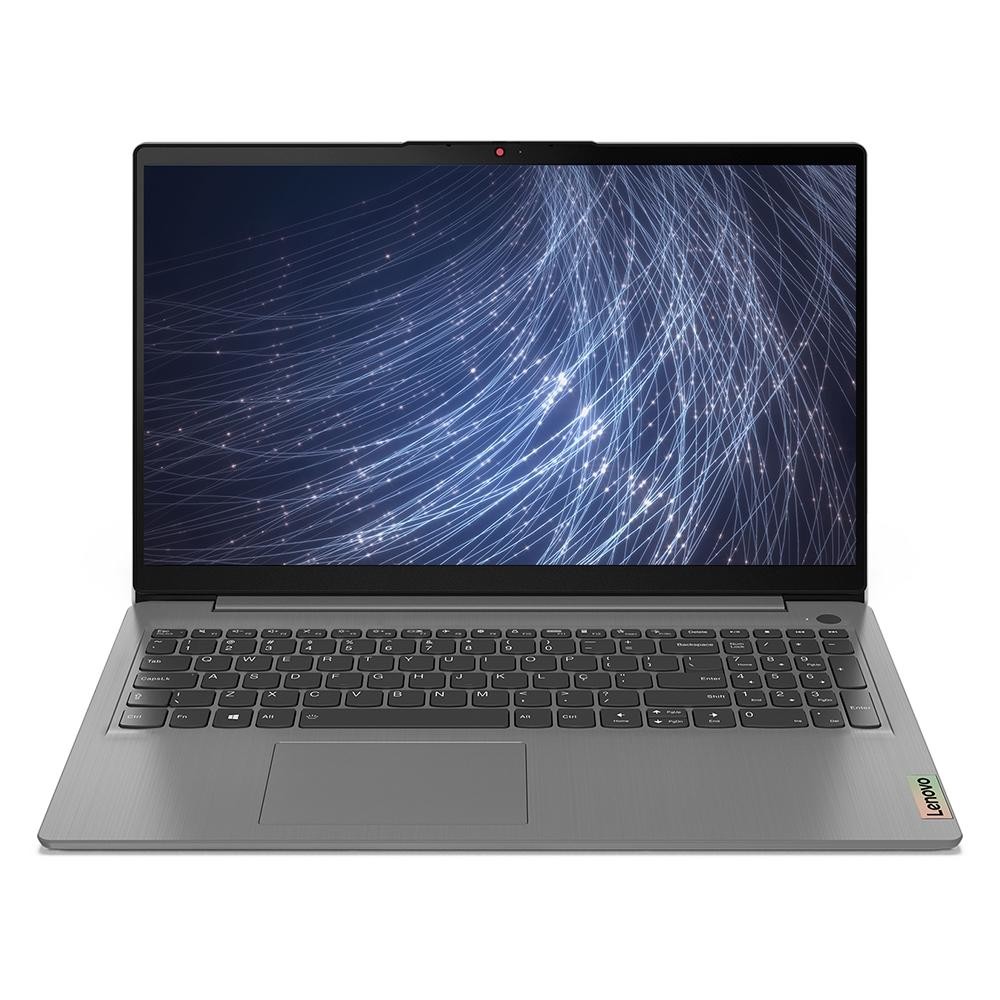 Notebook Lenovo Ultrafino Ideapad Ryzen 5-5500U, 8GB, 256GB SSD, 15.6 Full HD, Linux, Cinza