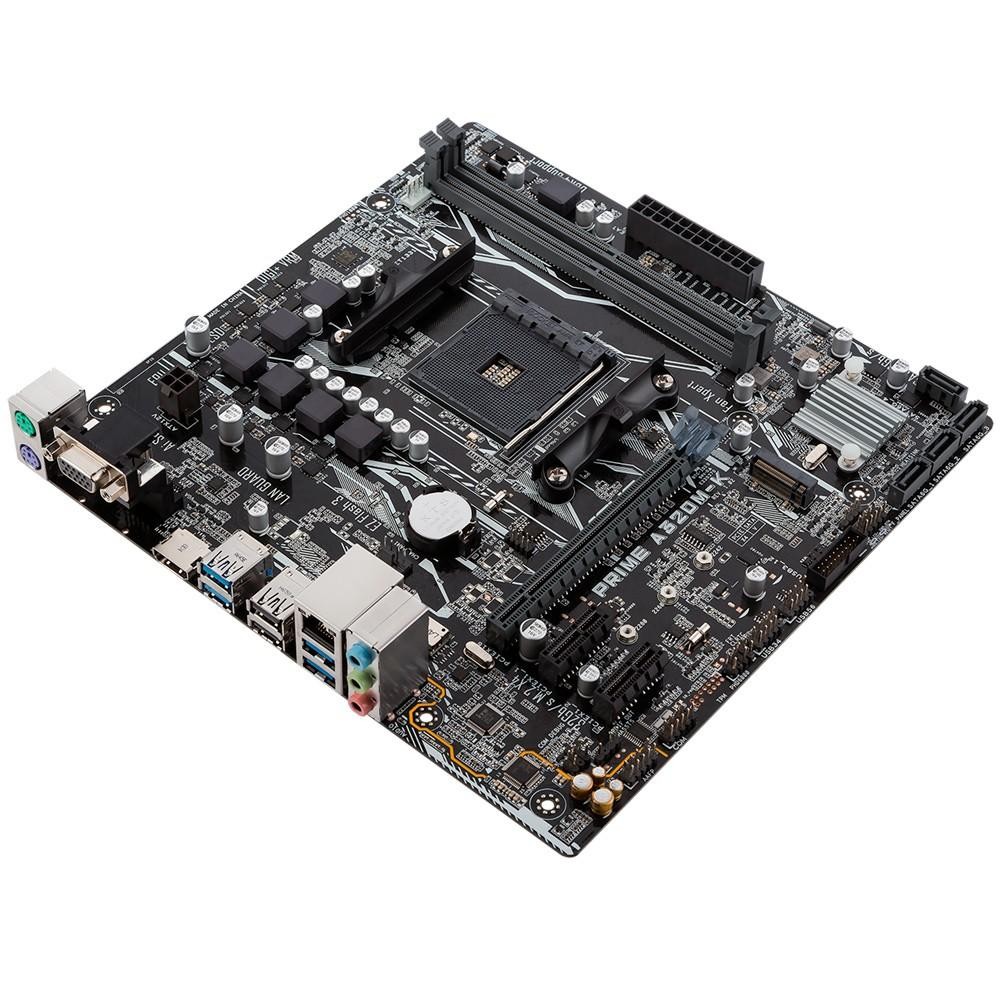 Placa Mãe Asus Prime A320M-K/BR, AMD AM4, mATX, DDR4