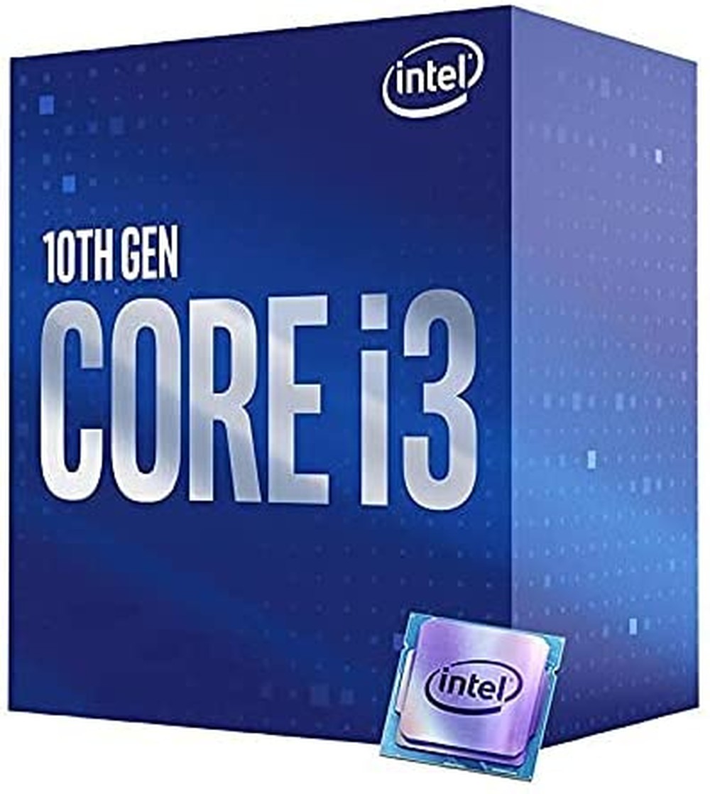 Processador Intel Core i3-10100F, 3.6GHz (4.3GHz Max Boost), Cache 6MB, Quad Core, 8 Threads, LGA 1200