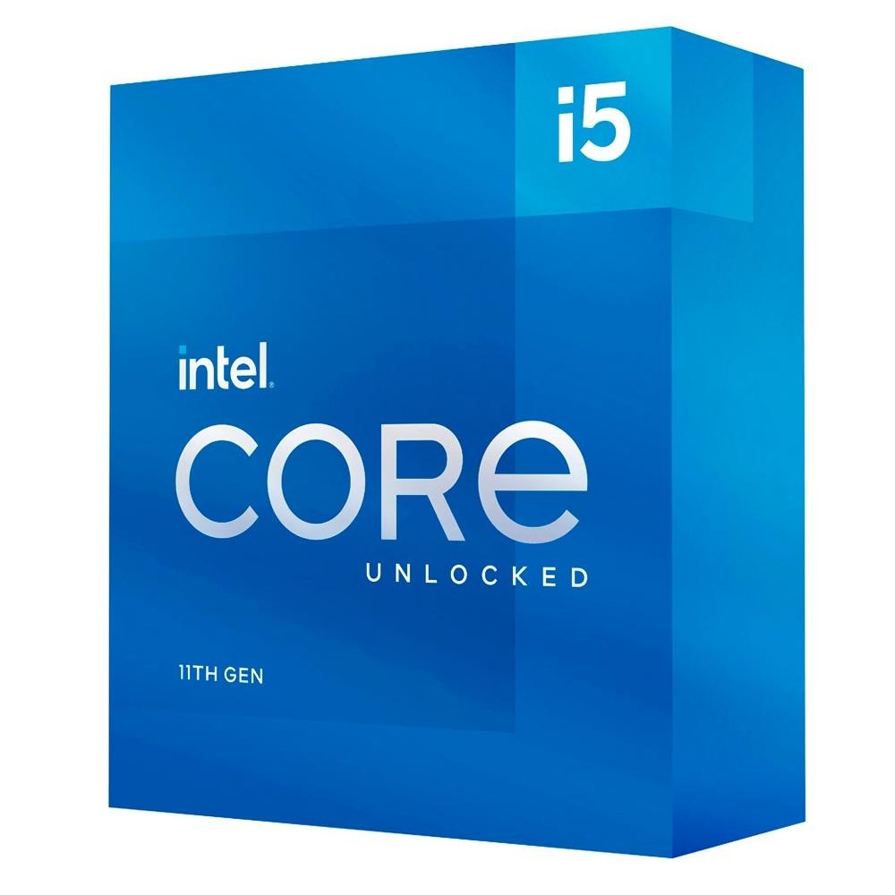 Processador Intel Core i5-11600K 11ª Geração, 3.9 GHz (4.9GHz Turbo), Cache 12MB, 6 Núcleos, 12 Threads, LGA 1200, Vídeo