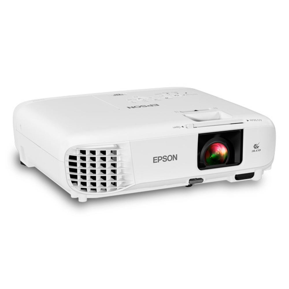 Projetor Epson Powerlite E20 3LCD, XGA, 3.400 Lumens, Conexão HDMI, Bivolt