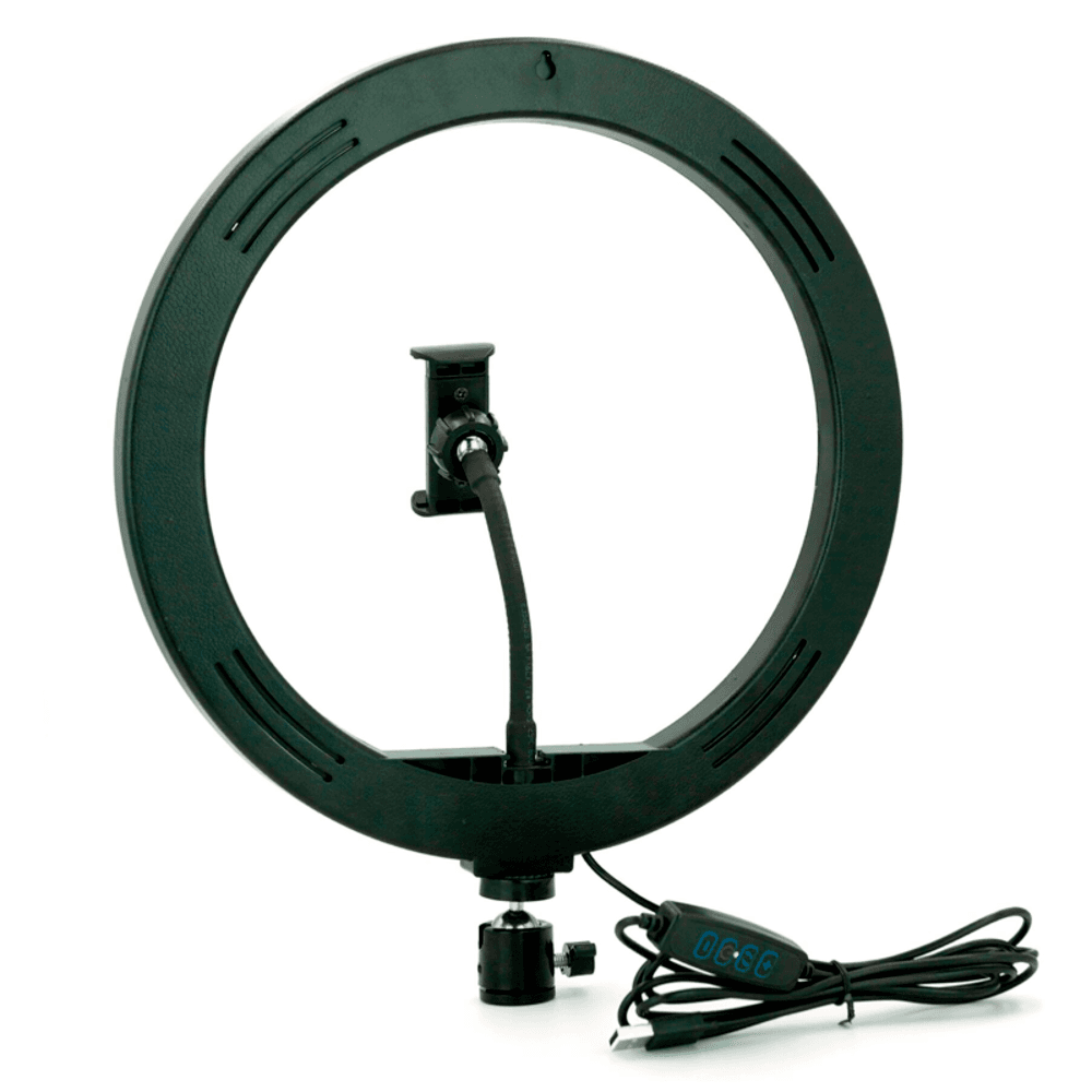 Ring Light Com Suporte Para Celular E Tripé 26cm (10 polegadas)