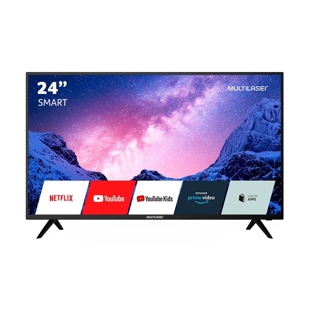 SMART TV DLED 24'' HD Multi Linux 2 HDMI 2 USB Wi-Fi - TL040