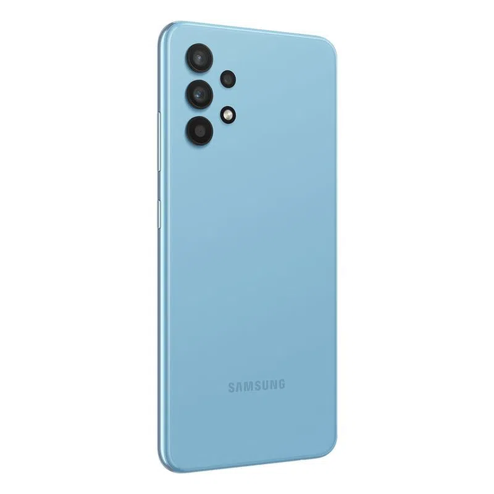 Smartphone Samsung Galaxy A32 128GB Azul 4G - 4GB RAM Tela 6,4” Câm. Quádrupla + Selfie 20MP