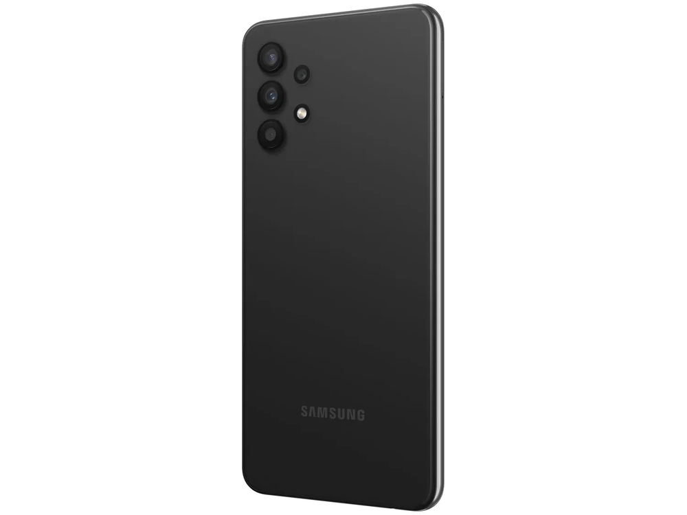 Smartphone Samsung Galaxy A32 128GB Preto 4G - 4GB RAM Tela 6,4” Câm. Quádrupla + Selfie 20MP