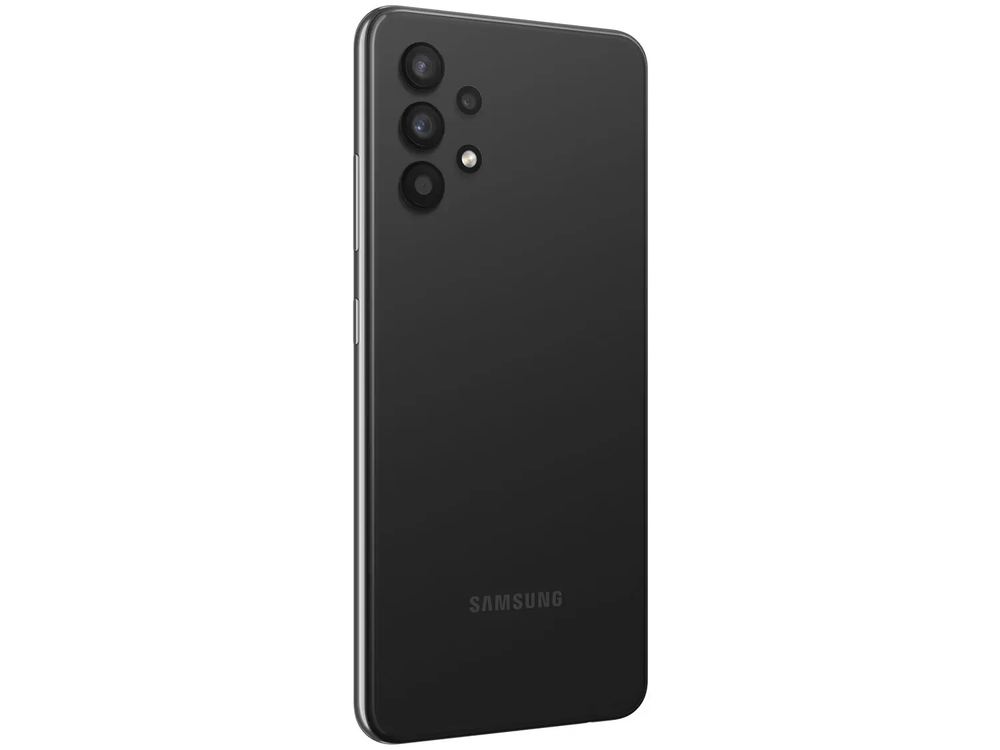 Smartphone Samsung Galaxy A32 128GB Preto 4G - 4GB RAM Tela 6,4” Câm. Quádrupla + Selfie 20MP