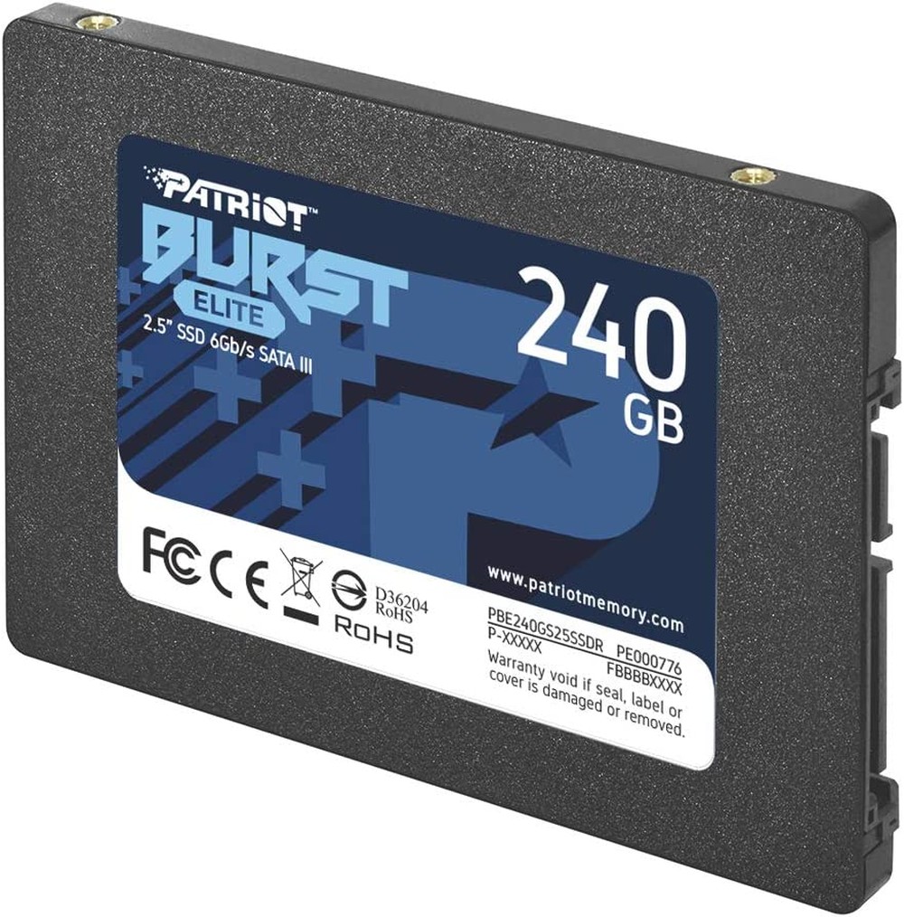 SSD PATRIOT BURST 240GB 2,5 SATA 3 PBE240GS25SSDR