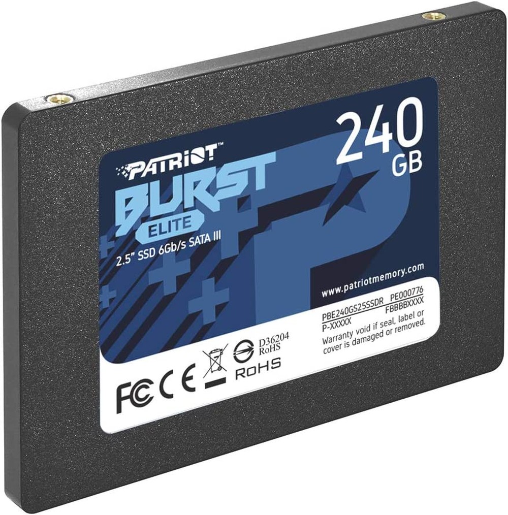 SSD PATRIOT BURST 240GB 2,5 SATA 3 PBE240GS25SSDR