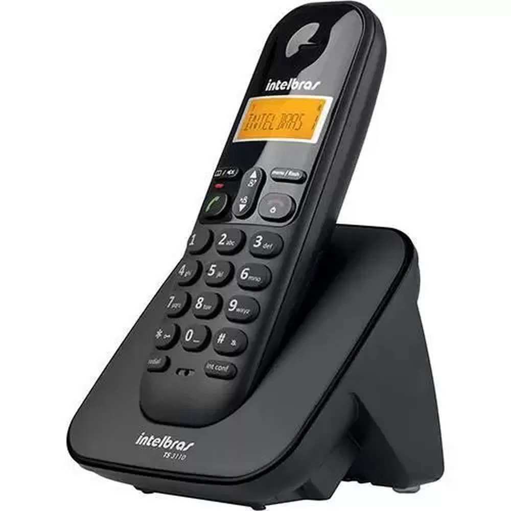 Telefone Intelbras sem Fio TS3110 PT