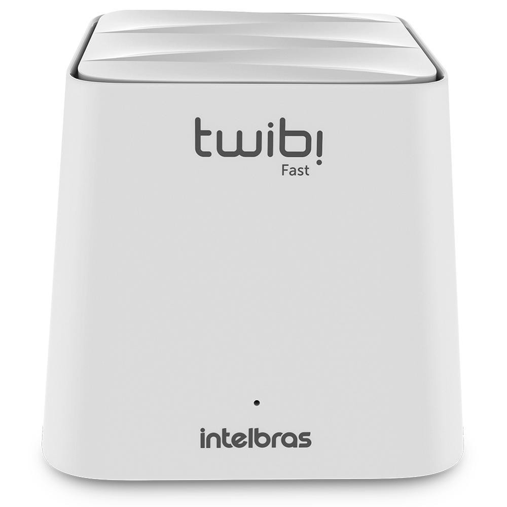 TWIBI FAST - Roteador Wi-Fi Intelbras Rede Mesh AC1200 Mbps Dual Band 2.4Ghz e 5.0Ghz Bivolt