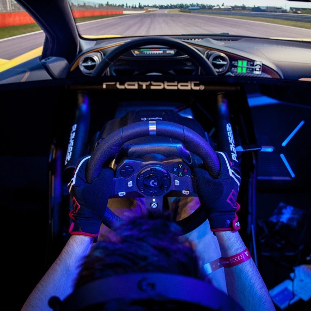 Volante Logitech G920 Driving Force para Xbox Series X|S, Xbox One e PC