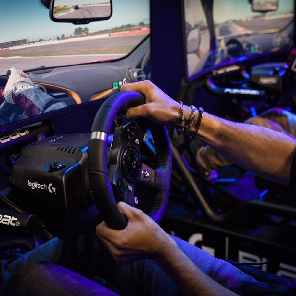 Volante Logitech G920 Driving Force para Xbox Series X|S, Xbox One e PC
