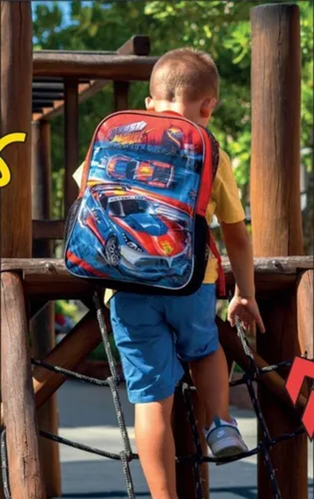 Kit Escolar Meninos Mochila Lancheira E Estojo Carros