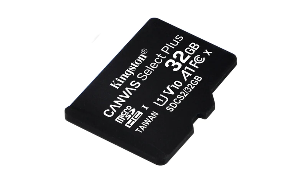 Cartão de memória microSD de 32GB Canvas Select Plus - Leitura: 100MB/s - Classe 10 com adaptador