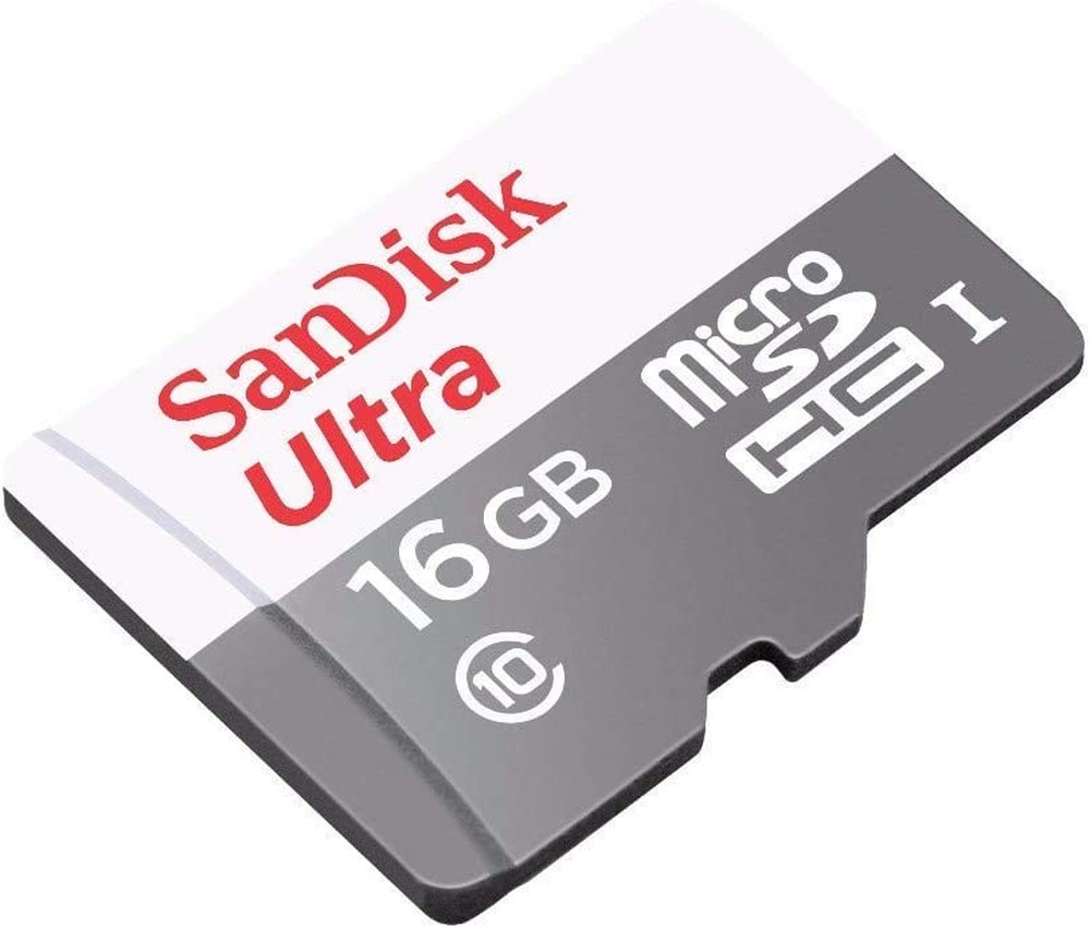 SanDisk Cartão microSDHC Ultra SDSQUNS-016G-GN3MN 16GB 80MB/s UHS-I Classe 10