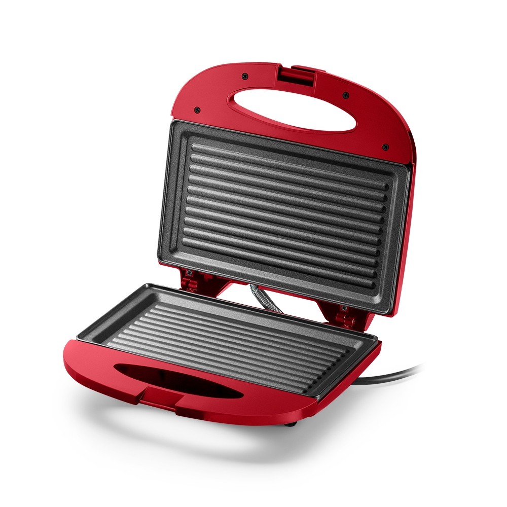 Sanduicheira e Minigrill 220V 750W Vermelha Multilaser - CE149