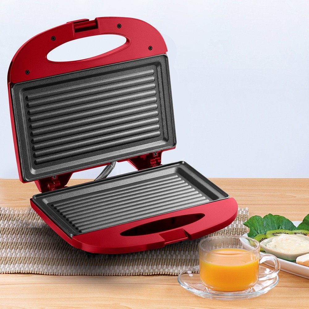 Sanduicheira e Minigrill 220V 750W Vermelha Multilaser - CE149