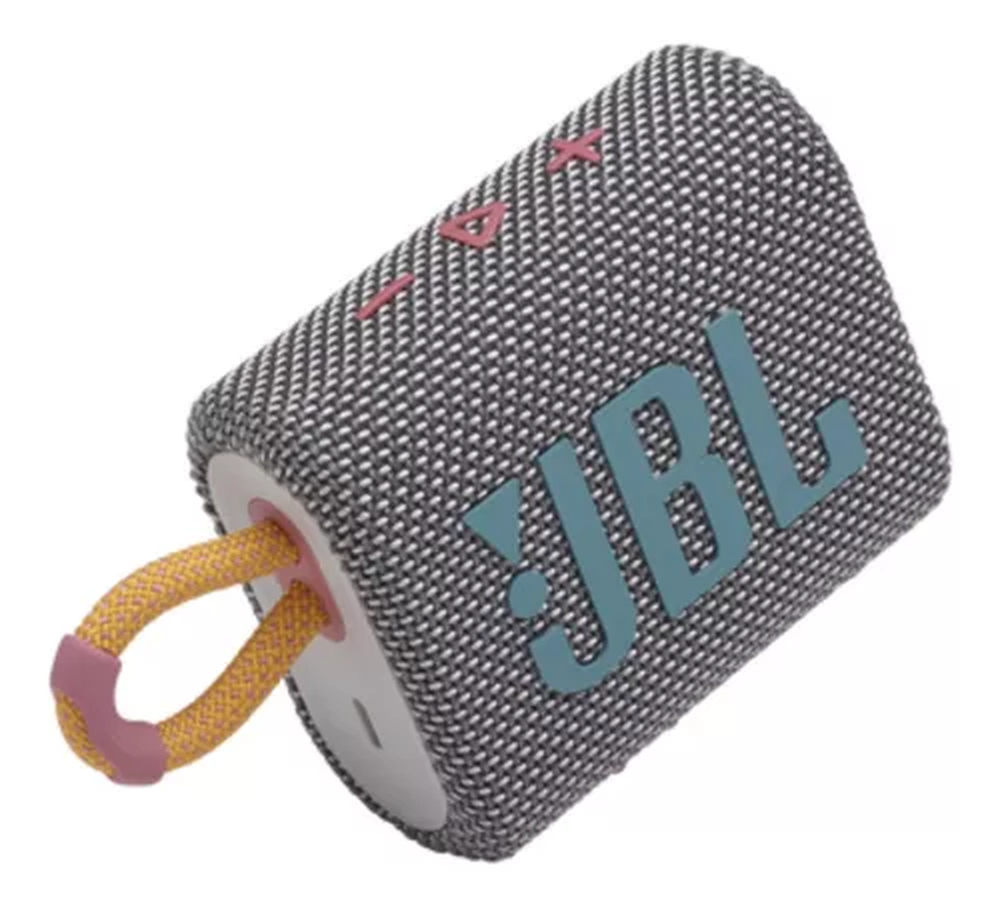 Caixa de som Bluetooth JBL GO3 Gray